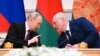 Vladimir Putin și Aleksandr Lukașenko s-au întâlnit la Minsk pe 6 decembrie.