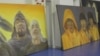 Диптих «Равнение» художника Асхата Ахмедьярова. Фото со страницы Саната Урналиева в социальной сети Фейсбук.