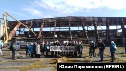 Акция в защиту ангаров 