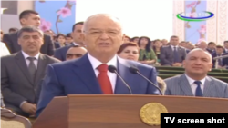 Выступление президента Узбекистана Ислама Каримова. 