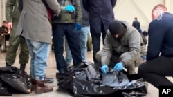 Imagini din interiorul Crocus City Hall de lângă Moscova, în urma atacului din 22 martie 2024, revendicat de ISIS-K