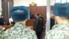 На вынесении приговора по делу о терроризме. Караганда, 9 декабря 2016 года. 
