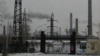Центральныe ворота металлургического комбината АО «АрселорМиттал Темиртау». 
