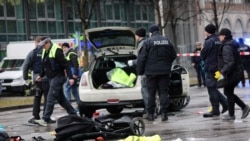 O mașină a intrat într-o mulțime, la Munchen, în Germania. Sunt mai mult de 25 de răniți