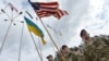 Українські та американські військові на Яворівському полігоні, 20 квітня 2015 року