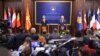 Pamje nga konferenca e përbashkët për media 