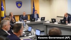 Mbledhje e Qeverisë së Kosovës. Fotografi nga arkivi.